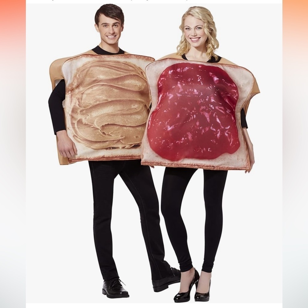 Spirit Halloween Adult Peanut Butter and Jelly Couples Costume